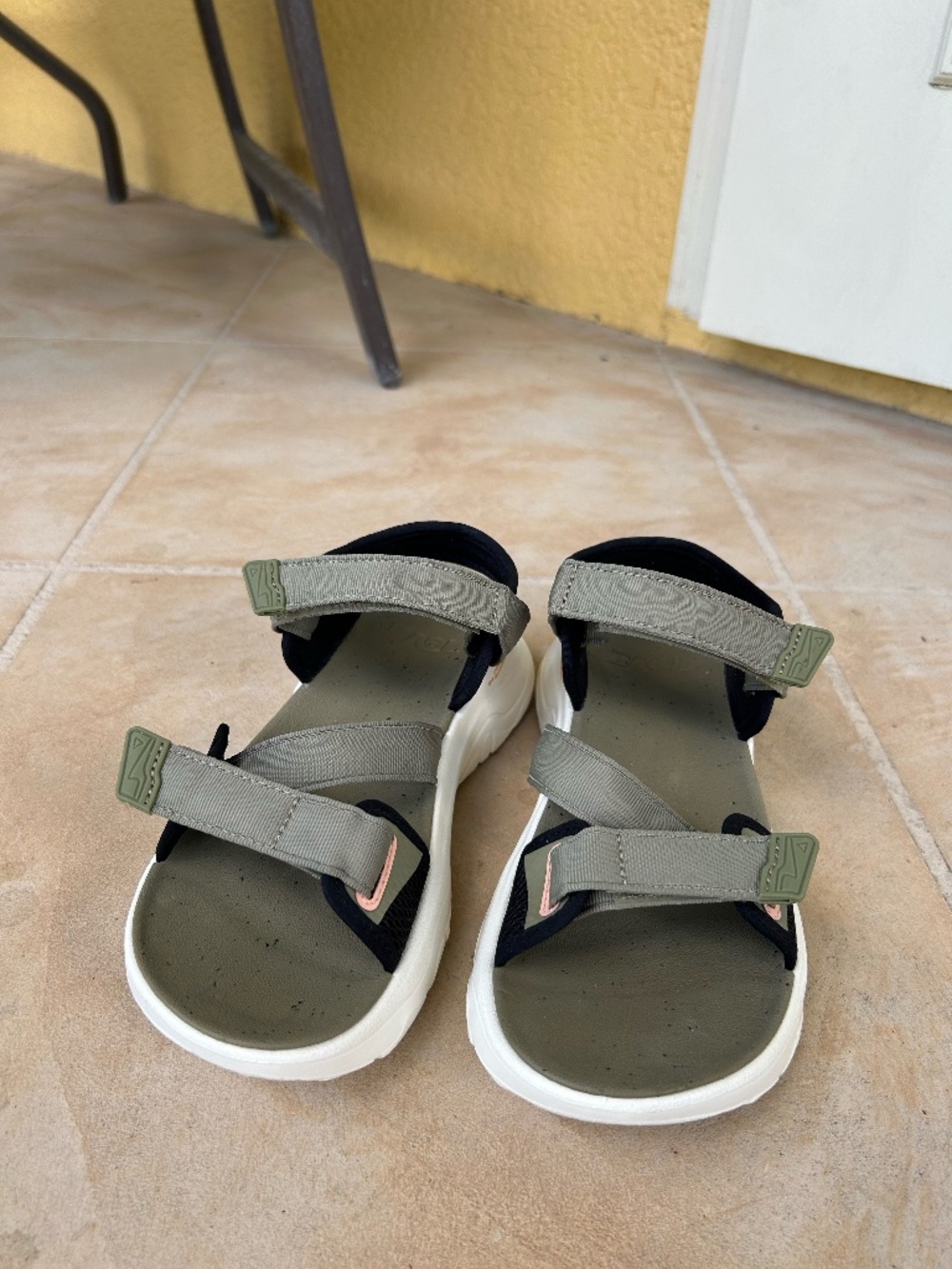 Teva Zymic women's size 6. Color: Aloe (olive)  Perfect condition